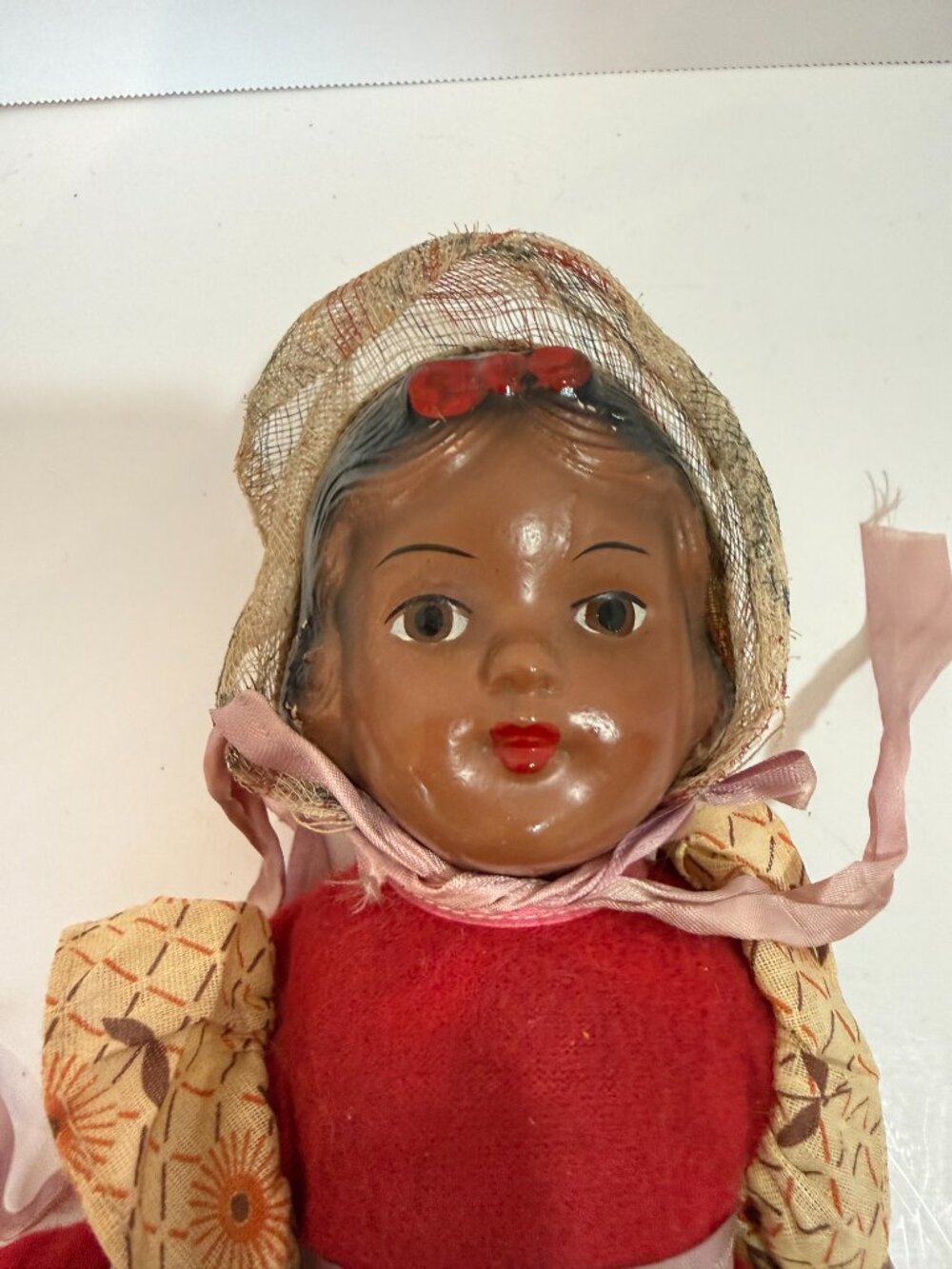 Antique Vintage African American Patsy?Patsyette?Patsy Jean? Composition DOLL - Picture 5 of 16